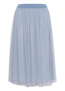 Midirock Culture "Rock CUkristina", Damen, Gr. XL, grau (flint stone), Obermaterial: 100% Polyester PES., R&ouml;cke Midirock