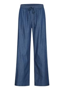 Stoffhose Cream "Hose CRTallie", Damen, Gr. 36, L&auml;nge 32, blau (taos dunkelblau denim), Obermaterial: 100% Baumwolle CO., Hosen Stoffhose