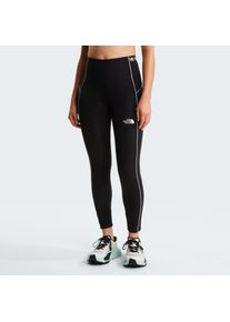 Funktionstights The North Face "W CAMBRENA TIGHTS", Damen, Gr. XS, N-Gr, tnf schwarz, Obermaterial: 77% Polyester, 23% Elasthan, Hosen Funktionstights, sportlicher Stil, bequeme Passform, ohne Verschluss