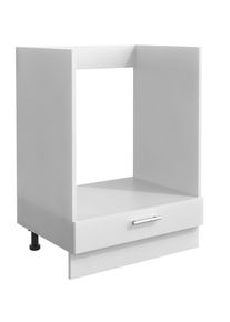 Herdumbauschrank Vcm "Ofenschrank Breite 60 cm Herdschrank K&uuml;che Esilo F", wei&szlig;, B:60cm T:46cm, Obermaterial: 100% Holz Wood., Schr&auml;nke, Herdumbauschrank