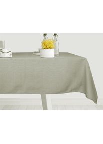 Tischdecke OTTO HOME "Aolva" Gr. 3, beige, B:250cm L:130cm, Polyester, Tischdecken, Tischdecke, verschiedene Gr&ouml;&szlig;en, moderner Uni, Esszimmer, K&uuml;che
