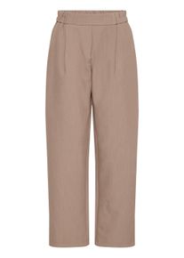 Marlene-Hose Fransa "Hose FRABIGAIL", Damen, Gr. 34, N-Gr, beige (desert taupe melange), Obermaterial: 60% Polyester PES. 35% Viskose CV. 5% Elasthan EL., Hosen Marlene-Hose