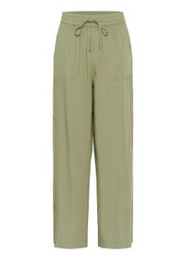 Marlene-Hose Kaffe "Hose KAmilia", Damen, Gr. 34, N-Gr, gr&uuml;n (oil gr&uuml;n), Obermaterial: 70% Viskose CV. 30% Leinen LI., Hosen Marlene-Hose