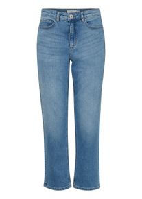 Regular-fit-Jeans Ichi "Jeans IHTWIGGY", Damen, Gr. 33, N-Gr, blau (light blau), Obermaterial: 98% Baumwolle CO. 2% Elasthan EL., Jeans Regular-fit-Jeans
