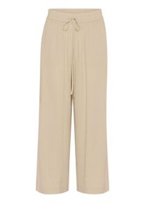 Stoffhose Kaffe "Hose KAmilia", Damen, Gr. 34, N-Gr, blau (feather gray), Obermaterial: 70% Viskose CV. 30% Leinen LI., Hosen Stoffhose
