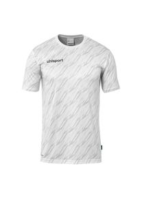 Trainingsshirt Uhlsport "Trainings-T-Shirt Progressive 28", Herren, Gr. XL, wei&szlig;, Obermaterial: 100% Polyester Pol. recyc.., Shirts Trainingsshirt