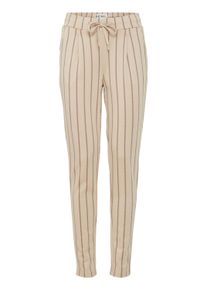 Stoffhose Ichi "Hose IHRUTI", Damen, Gr. XXL, N-Gr, beige (doeskin), Obermaterial: 68% Viskose CV. 25% Polyamid PA. 5% Polyester PES. 2% Elasthan EL., Hosen Stoffhose