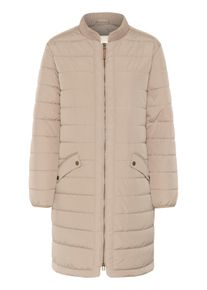 Wintermantel Cream "Jacke CRArwen", Damen, Gr. 38, grau (silber mink), Obermaterial: 100% Polyester PES., M&auml;ntel Wintermantel