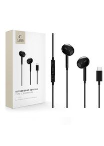 Tech-Protect Ultraboost Core G2 USB-C Headphones - Black