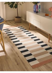 benuta Nest Runner Judith Beige/Black 80x240 cm - Hallway Runners