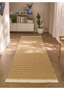 benuta Pure Wool Runner Laura Brown 80x250 cm - Wool Hallway Runners