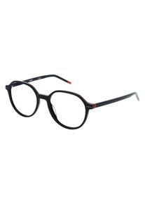 HUGO BOSS Hugo HG 1170 Brille Herren | Fassung: Vollrand, Panto, Schwarz Rot