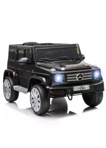 HOMCOM Compatible 12V Battery-powered Kids Electric Ride On Car Mercedes Benz G500 Toy w/ Parental Remote Control Music Lights MP3 Wheels | Aosom Ireland