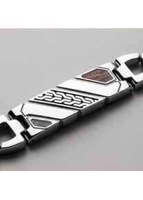 Holzkern Armband Herrar Meteorit och Koa