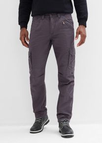 Pantaloni cargo relaxed fit straight, Grigio, Taglia 62, bonprix