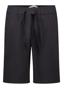 BETTY & CO Bermudas BETTY & CO "Bermuda mit elastischem Bund", Damen, Gr. 46, EURO, schwarz, Obermaterial: 76% Baumwolle CO. 20% Polyamid PA. 4% Elasthan EL., Hosen Bermudas