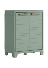 Keter Ger&auml;teschrank, Jadegr&uuml;n, Kunststoff, 2 F&auml;cher, 80x100x44 cm, Freizeit & Co, Heimwerken, Werkstatteinrichtung, Werkzeugschr&auml;nke