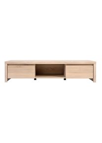 Mid.you Lowboard, Eichefarben, Holzwerkstoff, 2 Schublade(n) Schubladen, 144x34x40 cm, Made in Europe, Wohnzimmer, TV M&ouml;bel, Lowboards