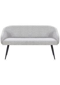 Livetastic , Grau, Schwarz , Metall, Textil , Esszimmer, B&auml;nke, Polsterb&auml;nke