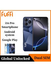 FUFFI Global Vision I16 Pro Smartphone 5G Android 5300mAh 4GB RAM 46GB ROM 6.56 Inch 1080x2640HD 24+48MP 4G Network Mobile Phone