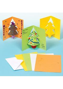 Christmas Tree Pop-out Cards (Pack of 8) Christmas Crafts
