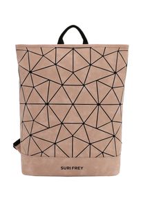 Rucksack SURI FREY "Rucksack SFY SURI Sports Jessy-Lu", Damen, Gr. B/H/T: 37cm x 40cm x 11cm, rosa (rose 650), Obermaterial: 60% Polyurethan PU. 40% Polyester PES., Rucks&auml;cke Rucksack