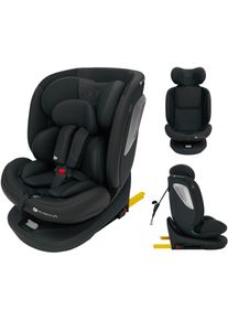 Autokindersitz Kinderkraft "I-GROW 2 PLUS", Baby, schwarz, Materialmix, Kindersitze Autokindersitz, 360 &ndash; drehbarer Kindersitz