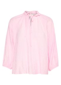 Langarmbluse Kaffe "Langarm-Bluse KAlianna", Damen, Gr. 34, lila (lila snow), Obermaterial: 80% Viskose CV. 20% Nylon NY., Blusen Langarmbluse