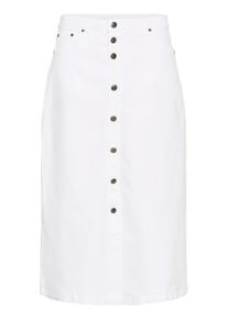 Jeansrock Culture "Denimrock CUami", Damen, Gr. 36, wei&szlig; (spring gardenia), Obermaterial: 98% Baumwolle CO. 2% Elasthan EL., R&ouml;cke Jeansrock