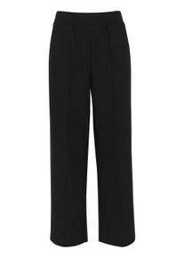 Stoffhose Cream "Hose CRSiki", Damen, Gr. XXL, N-Gr, schwarz (pitch schwarz), Obermaterial: 95% Polyester PES. 5% Elasthan EL., Hosen Stoffhose