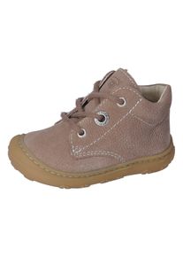 Lauflernschuh Pepino BY RICOSTA "Cory WMS: Mittel", M&auml;dchen, Gr. 24, braun (schoko), Leder, Schuhe Lauflernschuh, Schn&uuml;rschuh mit WMS-System, Leder, Gr&ouml;&szlig;enschablone zum Download