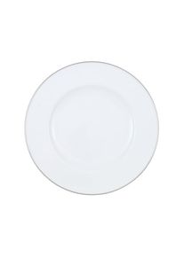 Villeroy & Boch Speiseteller VILLEROY & BOCH "Speiseteller Anmut Platinum No. 1 &oslash; 27,7 cm wei&szlig;", wei&szlig;, L:27,7cm, Speiseteller, Speiseteller