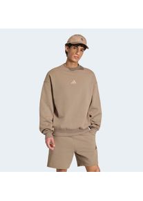 Sweatshirt adidas Sportswear "M AK SL SWT", Herren, Gr. M, khaki six, Obermaterial: 100% Baumwolle, normal, Rundhals, angesetztes B&uuml;ndchen, Sweatshirts Sweatshirt