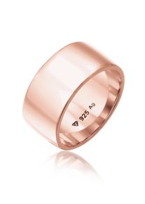 Silberring Elli "Ring Stacking Bandring Basic Trend 925 Silber" Gr. 54, rosa (rosegold), Fingerringe, Damen, 54, Silber 925 (Sterlingsilber), Silberring