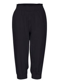 Caprihose B.Young "Capri BYFALAKKA", Damen, Gr. 40, N-Gr, schwarz, Obermaterial: 55% Leinen LI. 45% Viskose CV., Hosen Caprihose