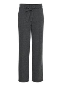 Stoffhose B.Young "Hose BYROWAN", Damen, Gr. XS, N-Gr, schwarz (schwarz melange), Obermaterial: 75% Polyester PES. 21% Viskose CV. 4% Elasthan EL., Hosen Stoffhose