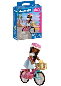 Konstruktions-Spielset Playmobil "Playmobil x Barbie&trade; Brooklyn (72125), Barbie&trade;", bunt, Spielbausteine, Kinder, Kunststoff, Konstruktions-Spielset, Made in Europe