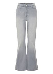Regular-fit-Jeans Ichi "Jeans IHTWIGGY", Damen, Gr. 32, L&auml;nge 32, light grau wash, Obermaterial: 98% Baumwolle CO. 2% Elasthan EL., Jeans Regular-fit-Jeans