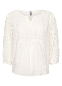Langarmhemd Culture "Langarm - Hemd CUtoril", Damen, Gr. XL, N-Gr, beige (spring gardenia), Obermaterial: 100% Baumwolle CO., Hemden Langarmhemd