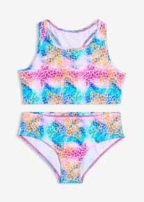 Bikini (2 delar) - f&auml;rgglad - storlek 140/146 - bonprix