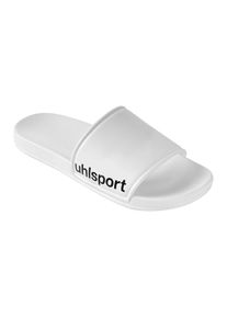 Badepantolette Uhlsport "Schuhe Badepantolette Kids", M&auml;dchen, Gr. 39, wei&szlig; (wei&szlig;, schwarz), Obermaterial: 100% Polyurethan PU., Schuhe Badepantolette