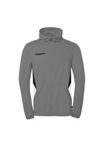 Trainingsjacke Uhlsport "Trainingsjacke Equipe 29 Multi Hood", Herren, Gr. S, grau (steingrau, wei&szlig;, schwarz), Obermaterial: 100% Polyester Pol. recyc.., Jacken Trainingsjacke