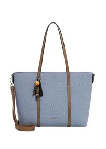 Emily & Noah Shopper EMILY & NOAH "Shopper E&N Johanna", Damen, Gr. B/H/T: 41cm x 27cm x 14cm 0, blau (lightblau 530), Polyurethan, Taschen Shopper
