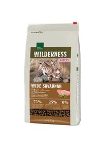 REAL NATURE WILDERNESS Wide Savannah Kitten &agrave; la volaille, &agrave; l&rsquo;agneau et au sanglier 2,5 kg
