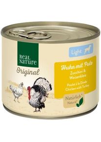 REAL NATURE Light Dinde & Poulet 6x200 g