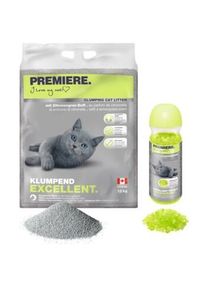 Premiere Excellent Citronnelle Liti&egrave;re agglom&eacute;rante 12 kg au d&eacute;sodorisant
