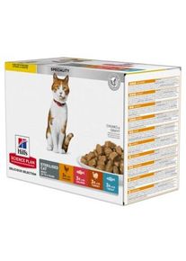 Hill's Hill's SCIENCE PLAN Multipack pour Chat St&eacute;rilis&eacute; Adulte 12x85 g