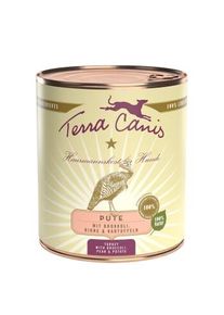 Terra Canis Classic Adult 6 x 800 g Dinde avec brocoli, poire et pommes de terre
