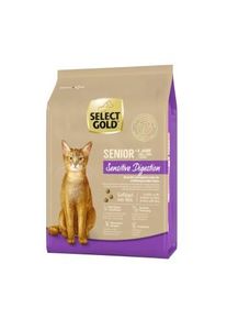 SELECT GOLD Sensitive Digestion Croquettes Chat Senior Volaille & riz 2,5 kg
