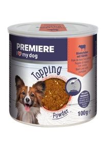 Premiere Topping Powder 6 x 100 g Foie de b&oelig;uf au potiron 6x100 g